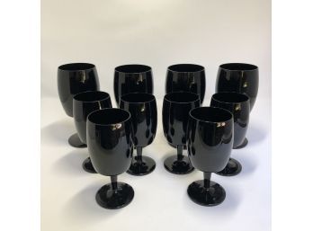 Black Stemware