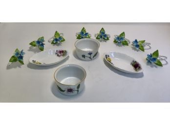 Dainty Lot Includes Two Royal Worcester Ramekins