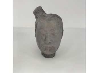 Terracotta Chinese Warrior Portrait Bust