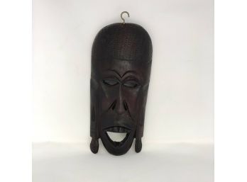 African Hand Carved Wooden Mask