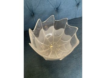 Rosenthal Studio Lone Crystal Centerpiece Bowl