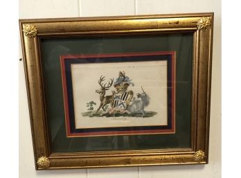 The Peerage Of England  Copper Plated Engraving, Published C. 1780 (Art 3)