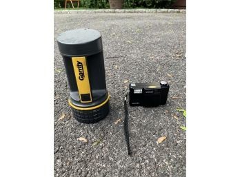 Chinon Camera And Garrity Flashlight