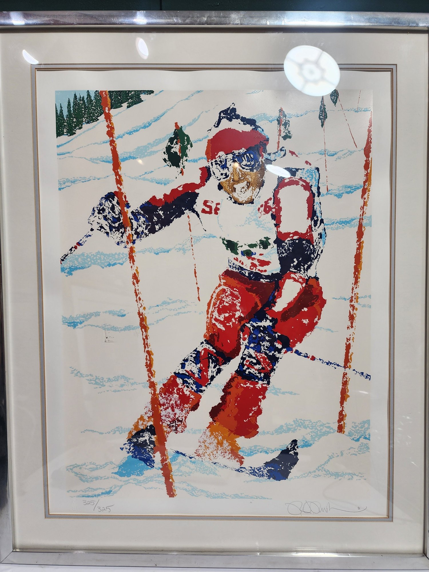 #75 RICK RUSH SERIGRAPH ORIGINAL 325/325 ORIGINAL OWNER PAID $5000 ...