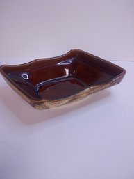 Mcm Vintage Japanese Pottery Bonsai Ikibana Bowl