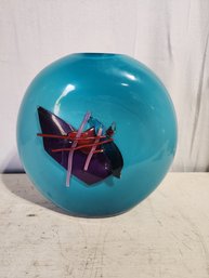 #5 FABULOUS BLOWN GLASS VASE