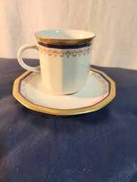 #18 BAVERIAN DEMITASSE TEA CUP AND SAUCER