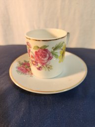 #19 DEMITASSE TEACUP AND SAUCER