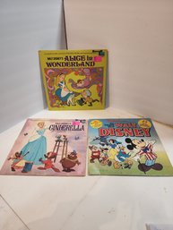 #16 Cinderella, Greatest Disney Hits, And Alice In Wonderland Vintage Original Soundtracks