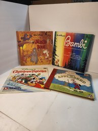 #18 Bambi, Jungle Book Christmas Favorites And Jonny Appleseed Disney Original Record Albums
