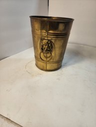 #70 Brass Planter Mid Century