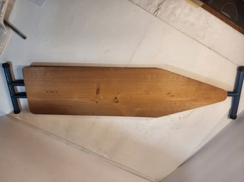 #76 Vintage Child's  Ironing Table With Cover  Teach Them Young!