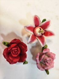 #110 Mini Flower Teapot Trinket Dishes