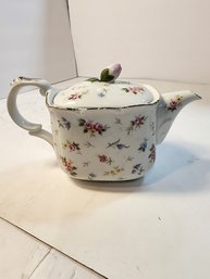#130 TEAPOT WITH FLOWERS JAPANESE