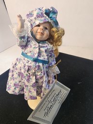 158 MELISSA MCCRORY ONE OF A KIND 10' HAND MADE DOLL