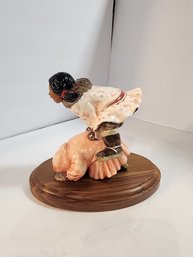 #62s Allan Johnson Leapfrog Figurine 1996