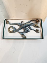 70s New In Box Lizard Door Bell Ringer