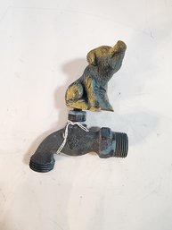 #73 Cute Copper Pig Water Spicket