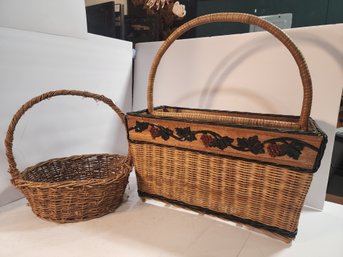 #77s  Very Nice Vintage Baskets