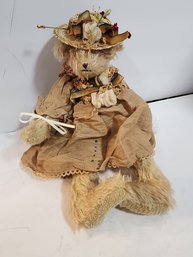 #111 Bunnys By The Bay Bear 12' Dressed And Jointed With Tags