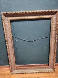 #41 Large Wood Frame, Ornate And Beautiful