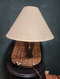 #51 Fishing Creel Lamp