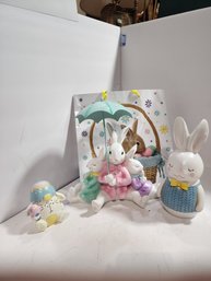 #64 BUNNIES AND EASTER DECOR