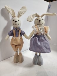 #65 ADORABLE EASTER BUNNY COUPLE
