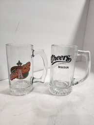 #72 VINTAGE SONIC'S AND CHEERS BEER GLASSES