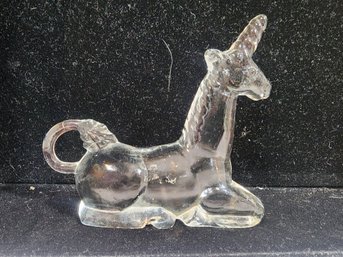 #86 GLASS UNICORN
