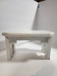#88 SMALL WOOD STOOL