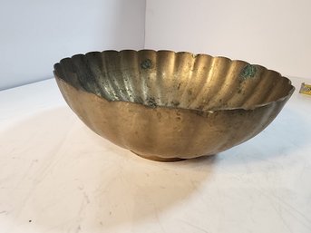 #122  MID CENTURY BRASS BOWL