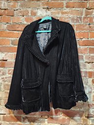 #15  BLACK VELVET DINNER JACKET 3X