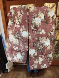#58 Floral Bench Cushions
