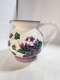 #71  Waverly Sweet Violets Pitcher