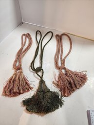 #80  3 Beautiful Tassels One Priced At $50