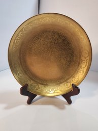 #119 ROSENTHAL GOLD ENCRUSTED SALAD PLATE