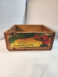 #131 APPLE CRATE  15X14X7