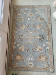 #3 Newer Blue Cotton Carpet 36x60