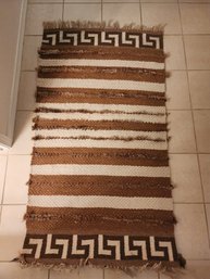 #10 37x35' Wall Tapestry/rug, With Hanging Rod Hand Woven And Beautifully Done