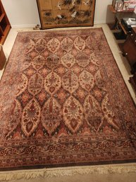 #9 Karastan 100% Wool Pile  Roughly 9x12 Rajasthan