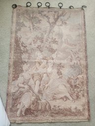 #14 Vintage/antique French Tapestry Ready To Hang.
