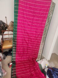 #16 Magenta Silk Saree. 216x43'