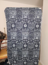 #26 Navy Batik Cotton 4 Yard Fabric Piece