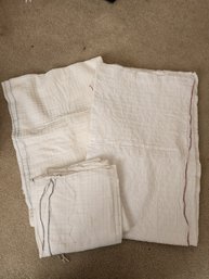 #39 Lot Of Eyelet And Gauze Fabric.  Large Amount