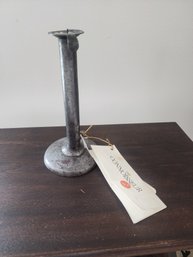 #90 Hogscraper Candleholder Circa 1800's With Lip To Hang It On A Chair