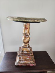 #102 Small Florentine Vintage Italian Side Table