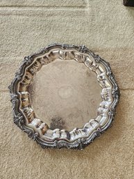 #118 Gorgeous Round Elgin 629/15  15' Serving Tray