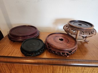 131 Lot Of 4 Vintage Decor Risers