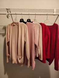#159 Lot Of Cashmere Sweaters